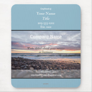 Tema da orla do Mar do Mousepad do promocional - H