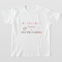 Tema de Arte da Camisa do Primeiro Dia do 5