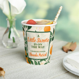 Tema de Babyshower Laranja Fofa