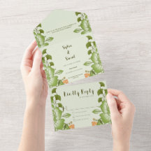 Tema de Casamento Floral Rosa Verde