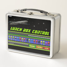 TEMA DE ESPAÇO DA U.F.O do Metal Lunchbox por elit