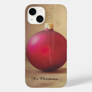 tema de Natal com bola de Natal