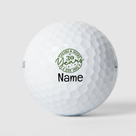 Tema do aniversário de 30 anos de golfe para golfi