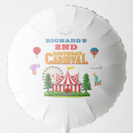 Tema do Carnaval de Circo de Festa de aniversário