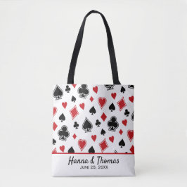 Tema do cassino Las Vegas Casamento Tote Bag