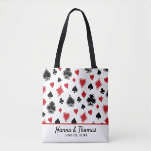 Tema do cassino Las Vegas Casamento Tote Bag