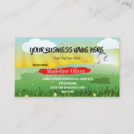 Tema do Festival de Código QR Cartão de visita de