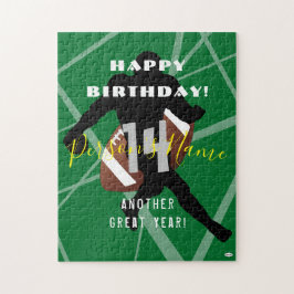 Tema do FUTEBOL Quebra-cabeça do serrote HAMbyWG