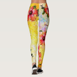 Tema do HAMbyWG Hawaiin com Leggings do Hibiscus