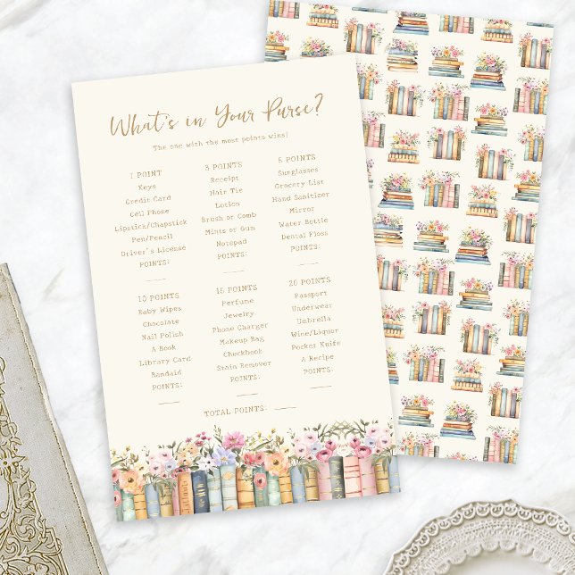 Tema do Livro Jogo Nupcial (Book Theme Bridal Game
)