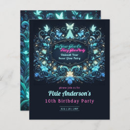 Tema do Partido Fada Brilhante - Conto de Feira De