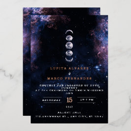 Tema espacial elegante Astronomia Casamento da Lua