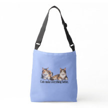 Tema Gato adorável e bonito Bolsa