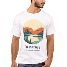 Tema natural da camisa