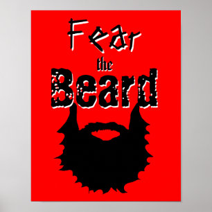 Tema o poster da barba