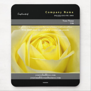 Tema Rosa Amarelo do Mousepad do promocional - HAM