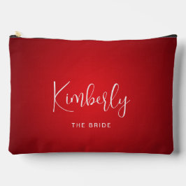 Tema Vermelho Casado A Noiva Personalizada