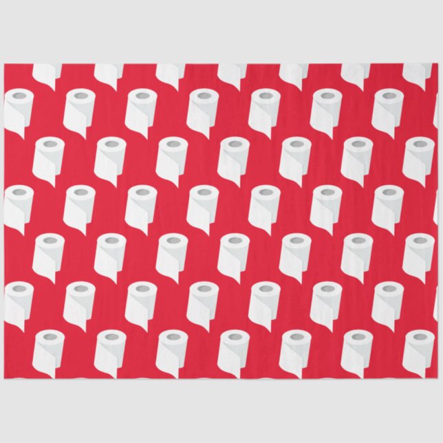 Tema Vermelho de Quarentena Engraçada de Papel de  (Frente )