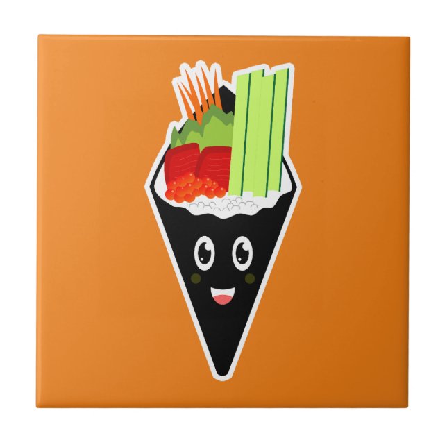 Temaki Sushi Hand Roll (Frente)