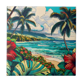 Temas da Ilha bonito do Havaí