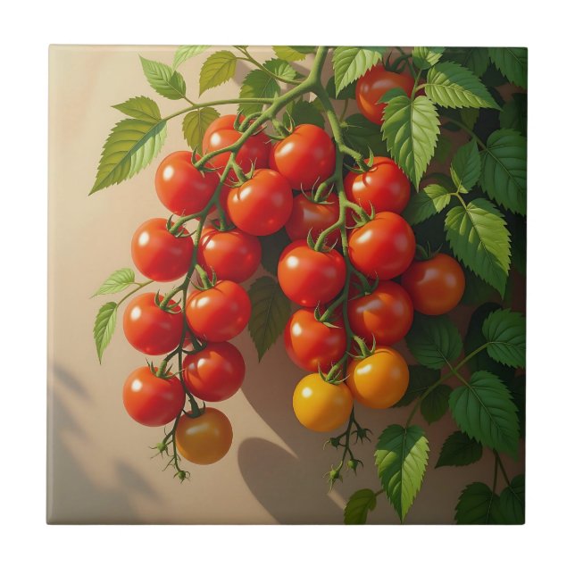 Temas de Verão de Jardinagem de Tomateira (Frente)