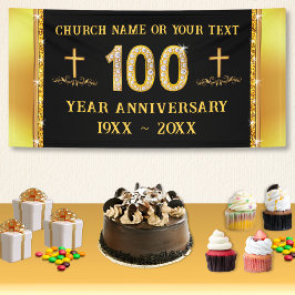 Temas do aniversário da Igreja de 100 anos, negros