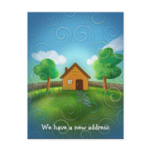 Temos um novo endereço - Convite postal