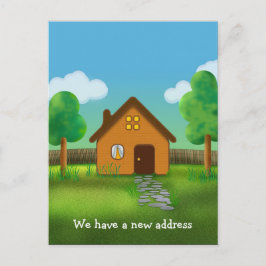 Temos um novo endereço - Convite postal