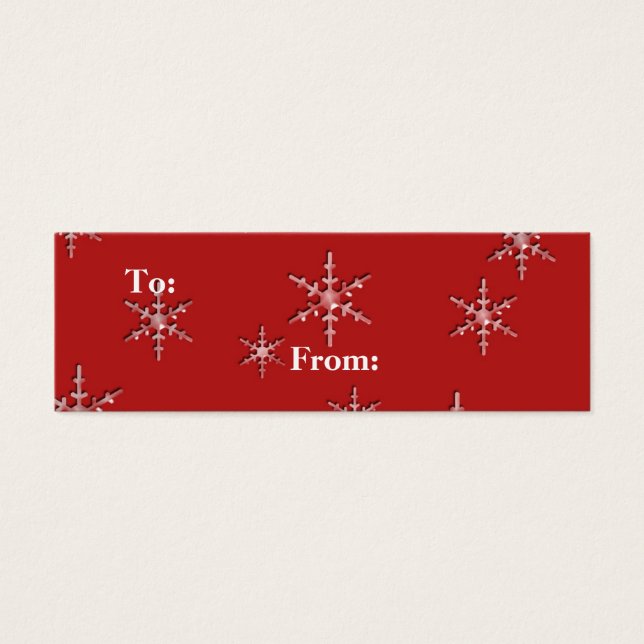 temperos saudações flocos de neve (Frente)