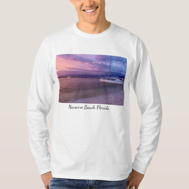 Tempestade Chegando A Navarre Flórida Camisa De Ca (Frente)