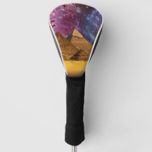 tempestade cósmica acima do egito