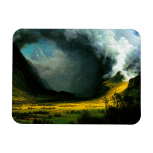 Tempestade de Albert Bierstadt no ímã das