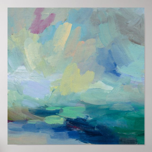 Tempestade I Abstrato Impressão | Silvia Vassileva (Frente)