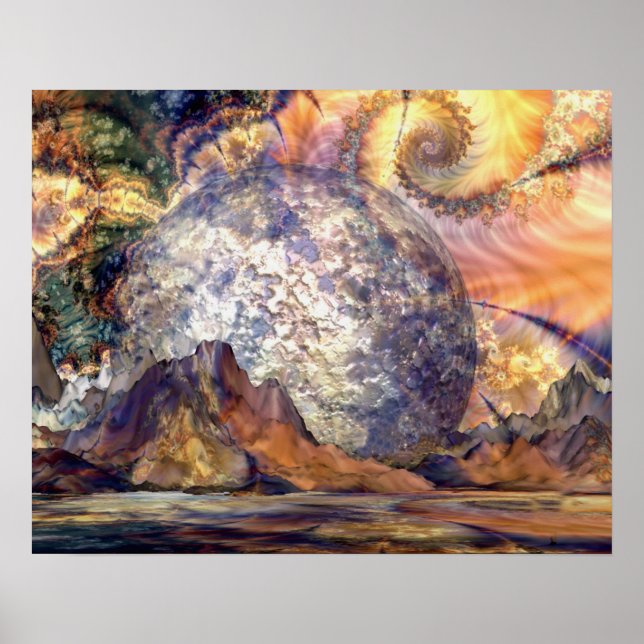 Tempestade lunar - Poster (Frente)