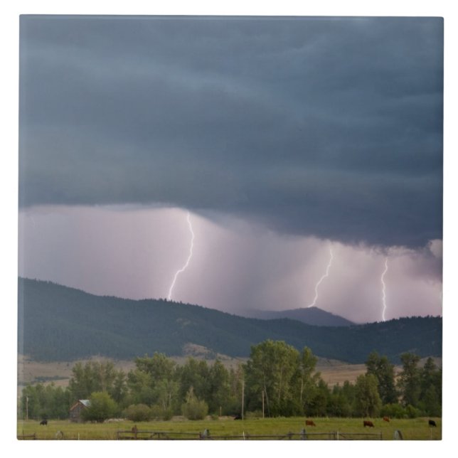 Tempestade produziu relâmpagos no Jocko (Frente)
