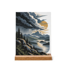 Tempestade se Movendo para o Leste | Poster Modern