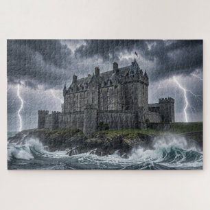Tempestade Sobre Quebra-Cabeça do Castelo