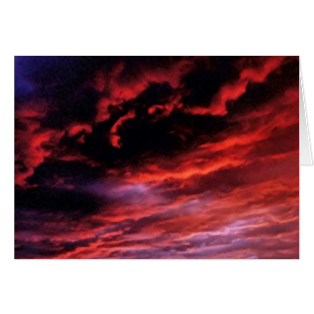 tempestade um cartão de vitória (Frente Horizontal)