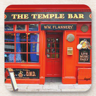 Temple Bar, Dublin, Irlanda, Irish Pub Porta copos