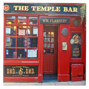 Temple Bar, Dublin, Irlanda, irlandês,