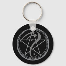 Temple House Sahjaza emblem chaveiro