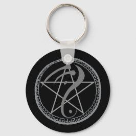 Temple House Sahjaza emblem chaveiro