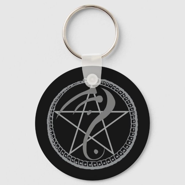 Temple House Sahjaza emblem chaveiro (Frente)