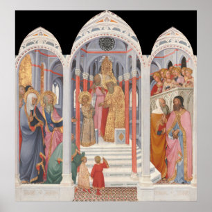 Temple - Paolo di Giovanni Fei Fine Art Poster