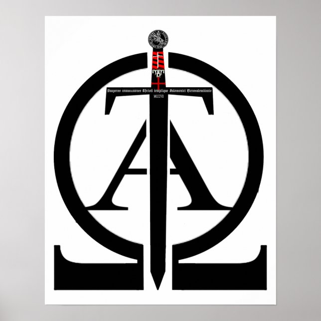 Templerorden Alpha und Omega Poster 01 (Frente)