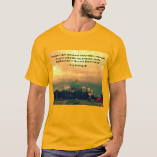 Templo da camisa Vedic do planetário
