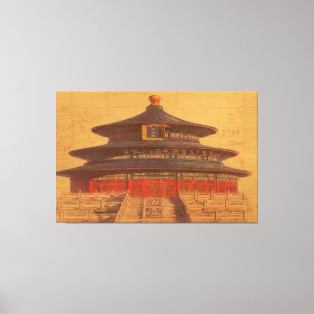 Templo Da Canvas Pesada (Frente)