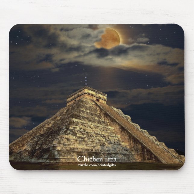 Templo de Chichen Itza 2012 Mousepad Mayan (Frente)