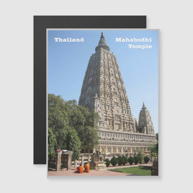 Templo de Mahabodhi - Tailândia - (Frente/Verso)