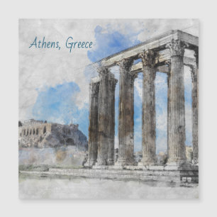 Templo de Zeus Ruins Atenas Grécia - Grego Antigo